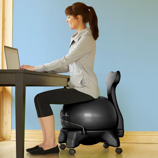 swiss ball office chair