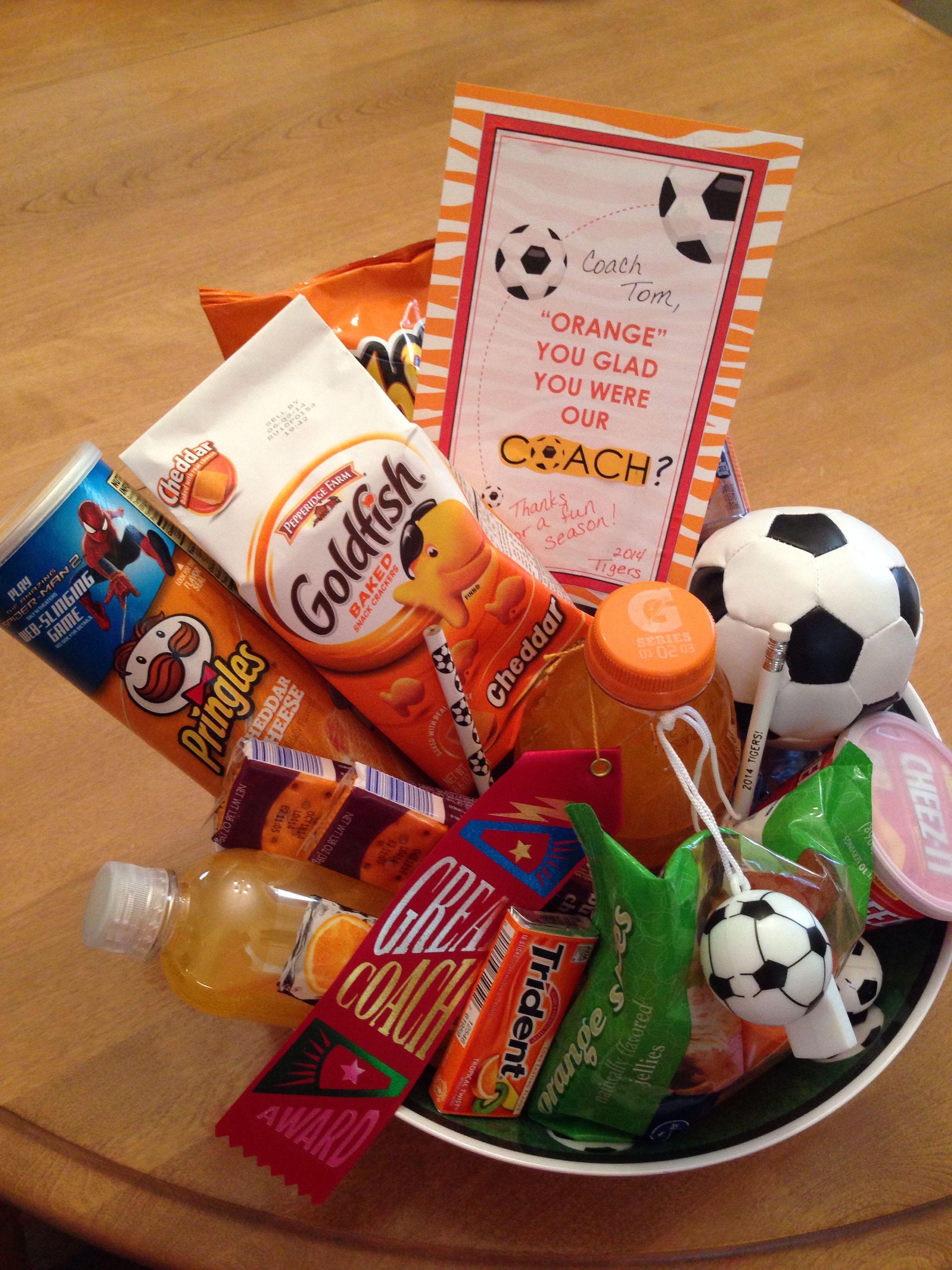 ideas for soccer coach gifts