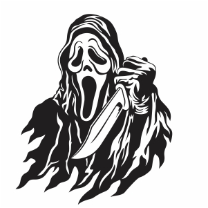 ghost face svg