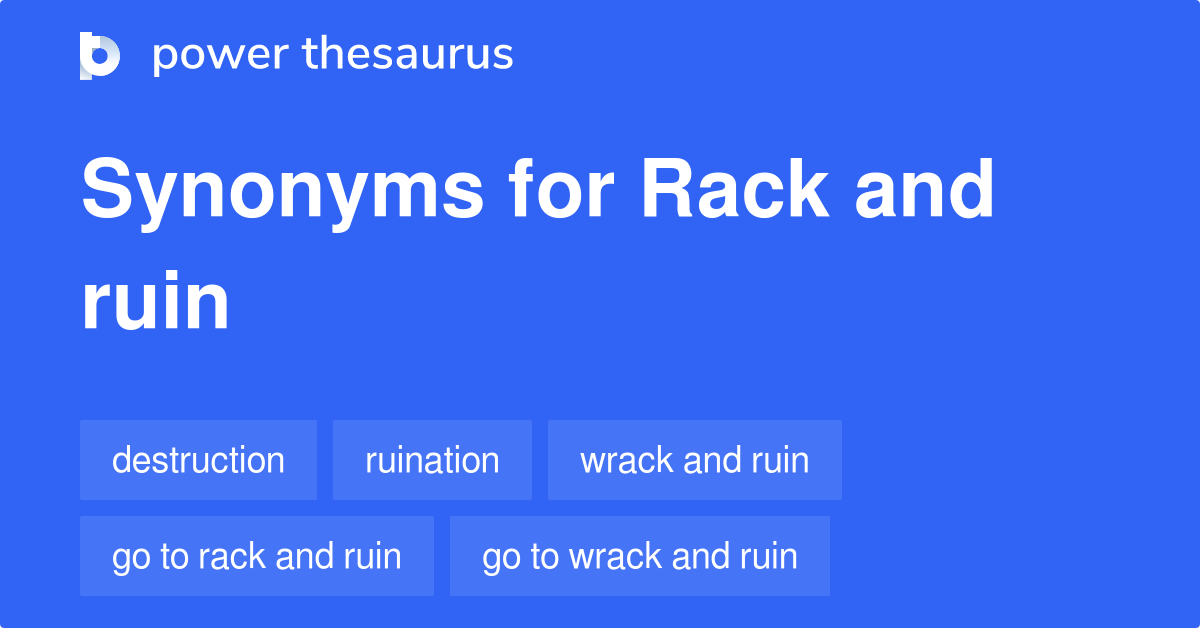 ruin synonym