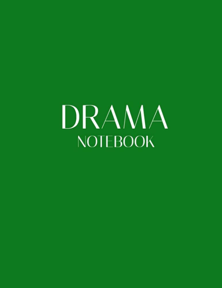 drama notebook