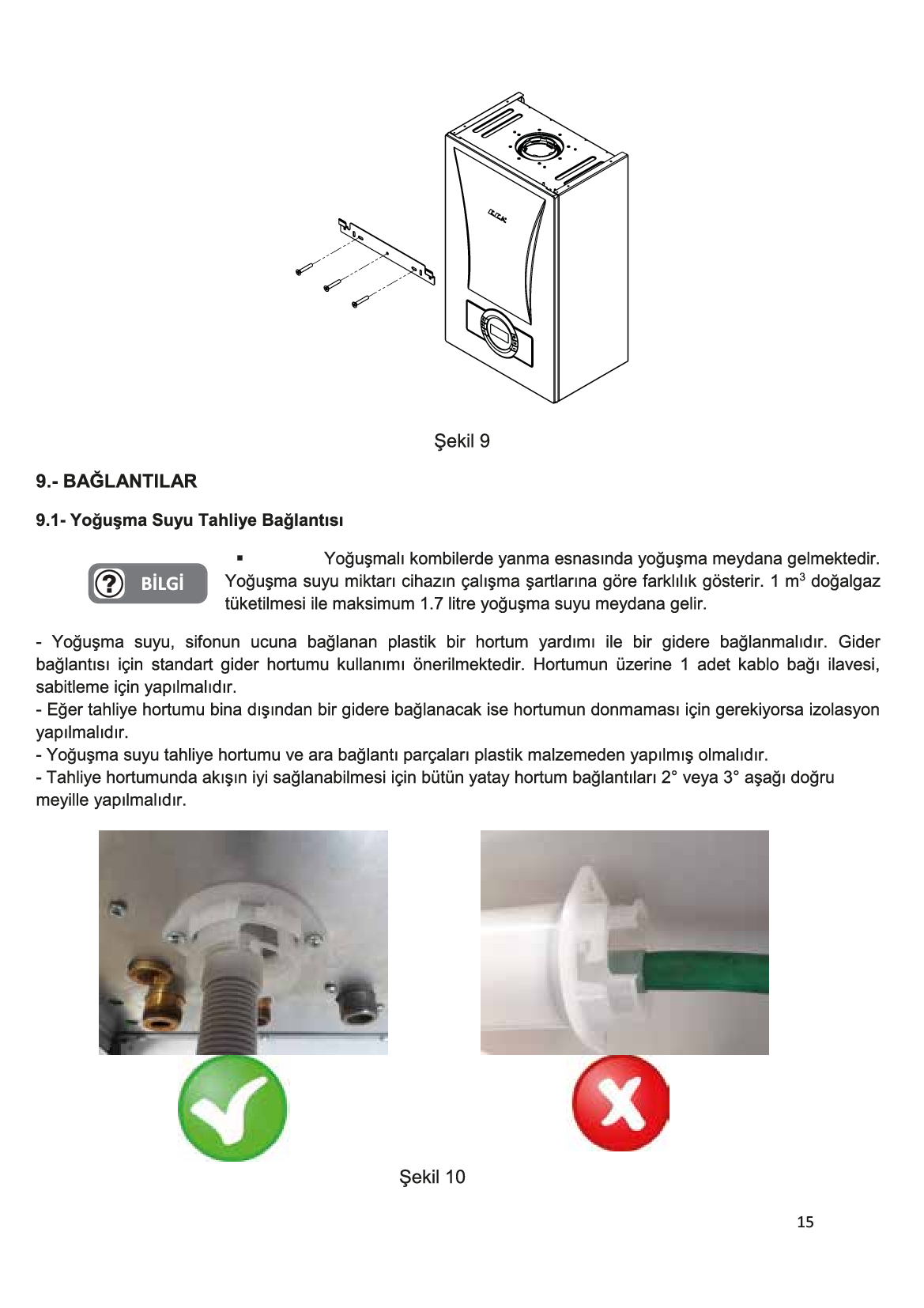 eca proteus kombi kullanım kılavuzu