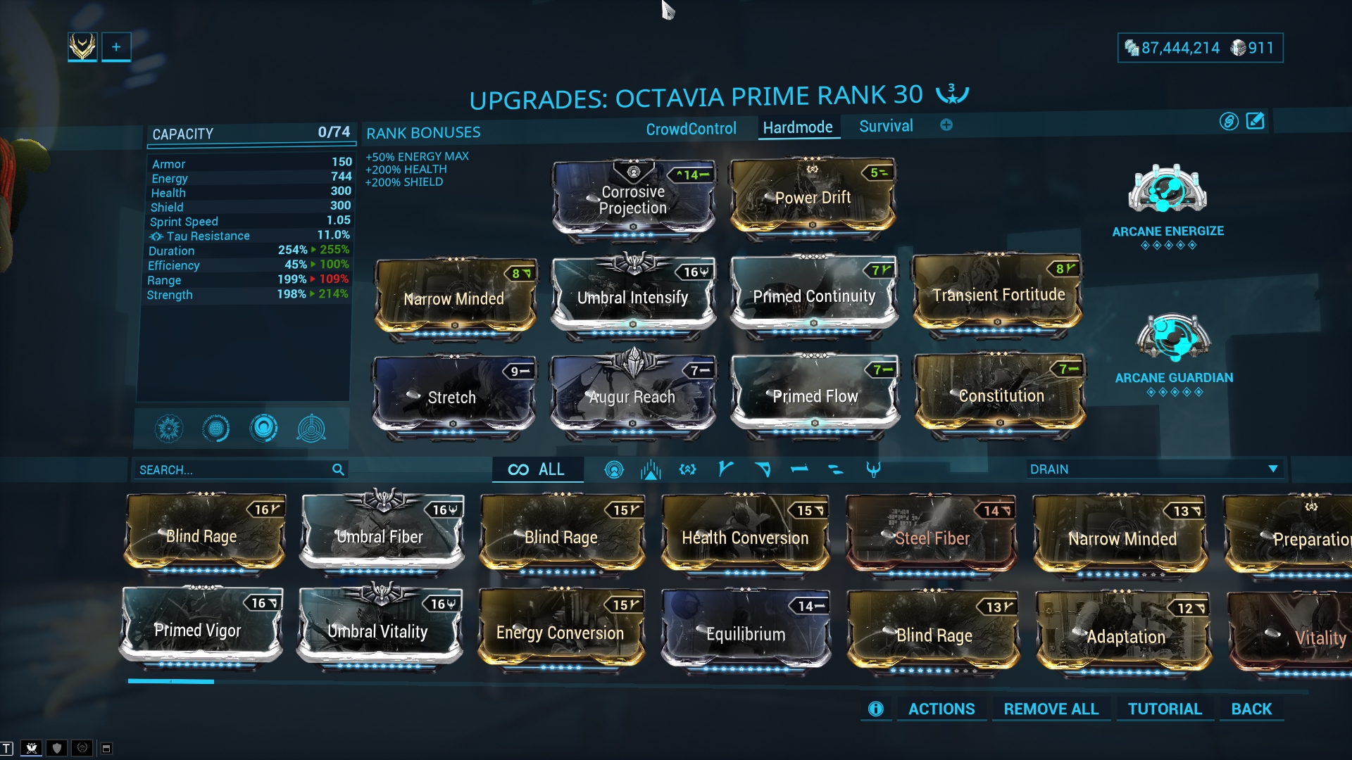 octavia prime build