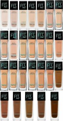 maybelline new york fit me matte poreless foundation shades