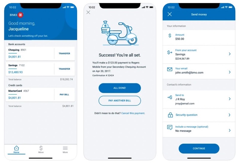 bmo online banking app