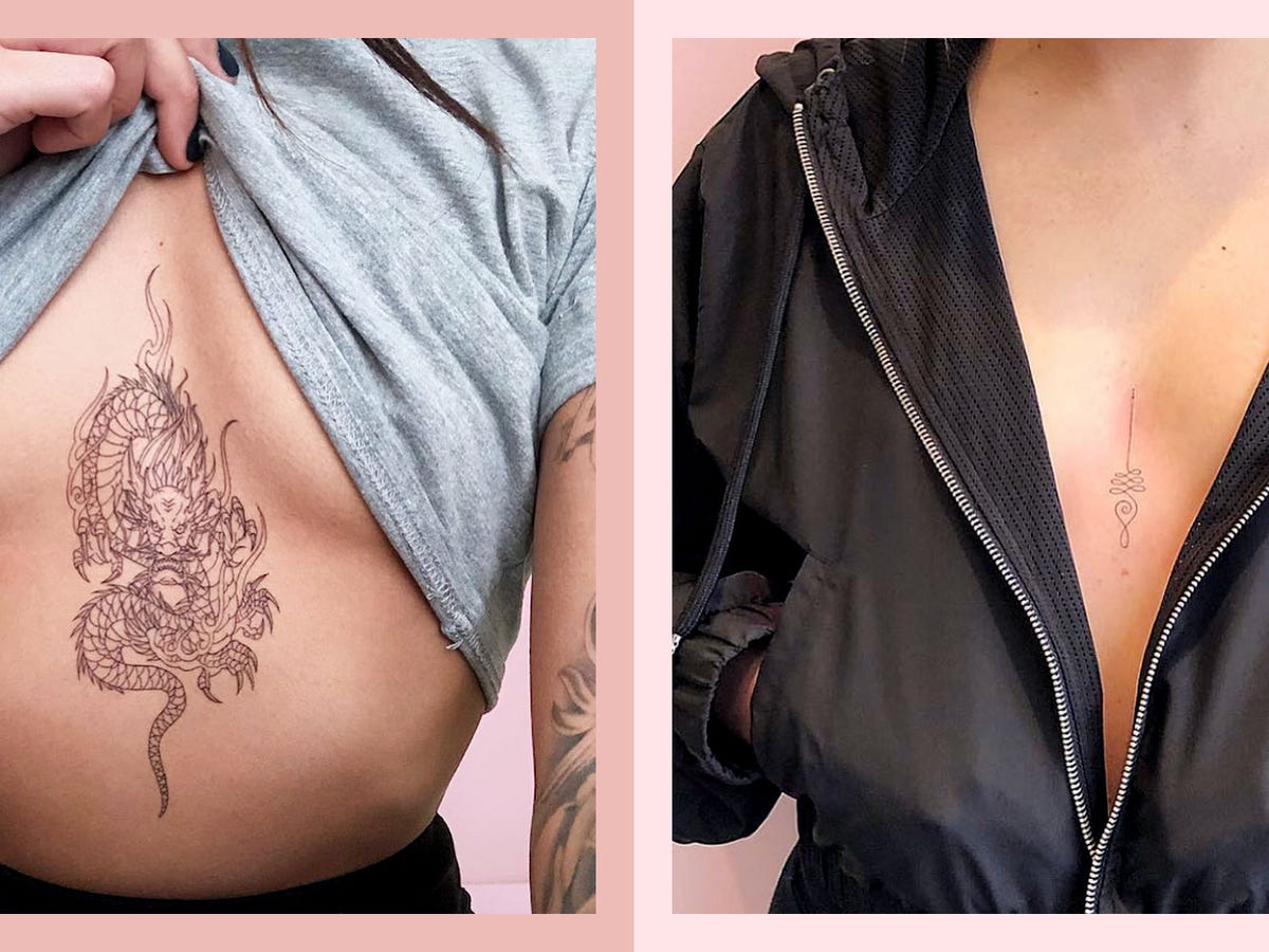 tattoo ideas under breast