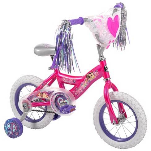 princess bike with training wheels