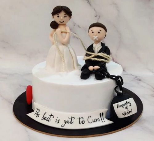 funny bridal shower cakes