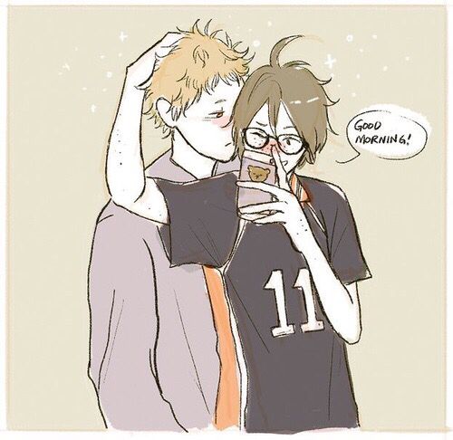 haikyuu tsukishima x yamaguchi