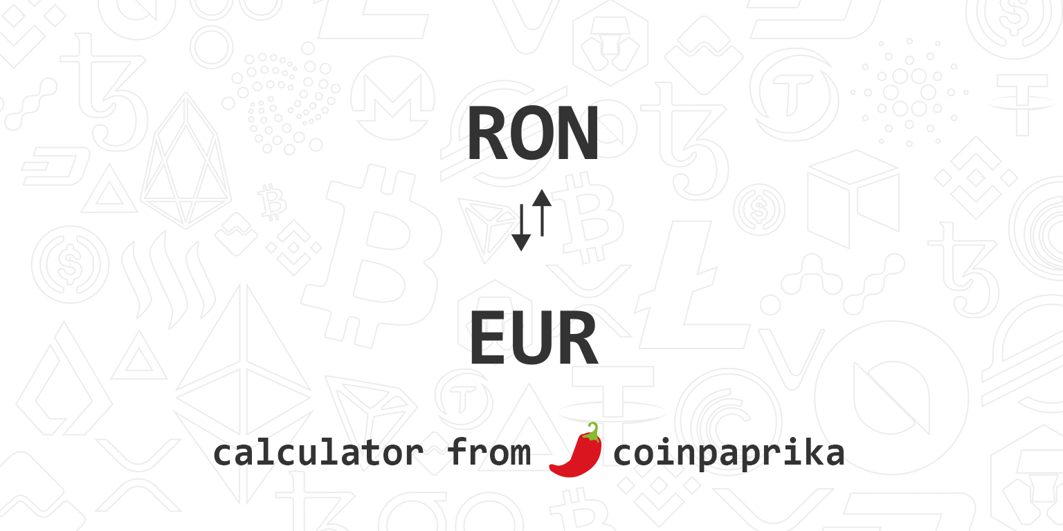 convert ron to eur