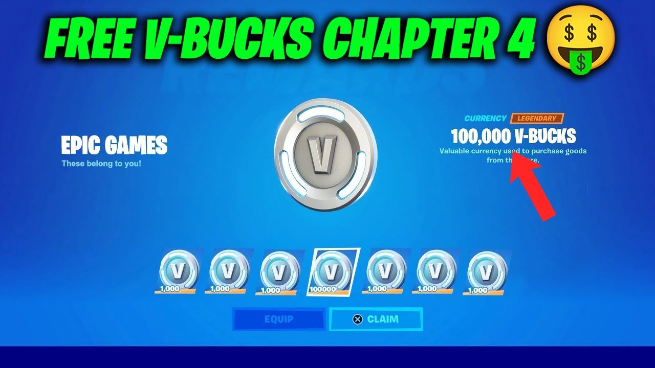 fortnite v bucks free