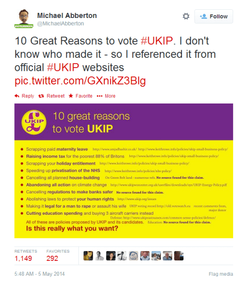 ukip tweets