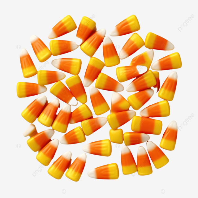 candy corn transparent