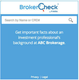 broker check