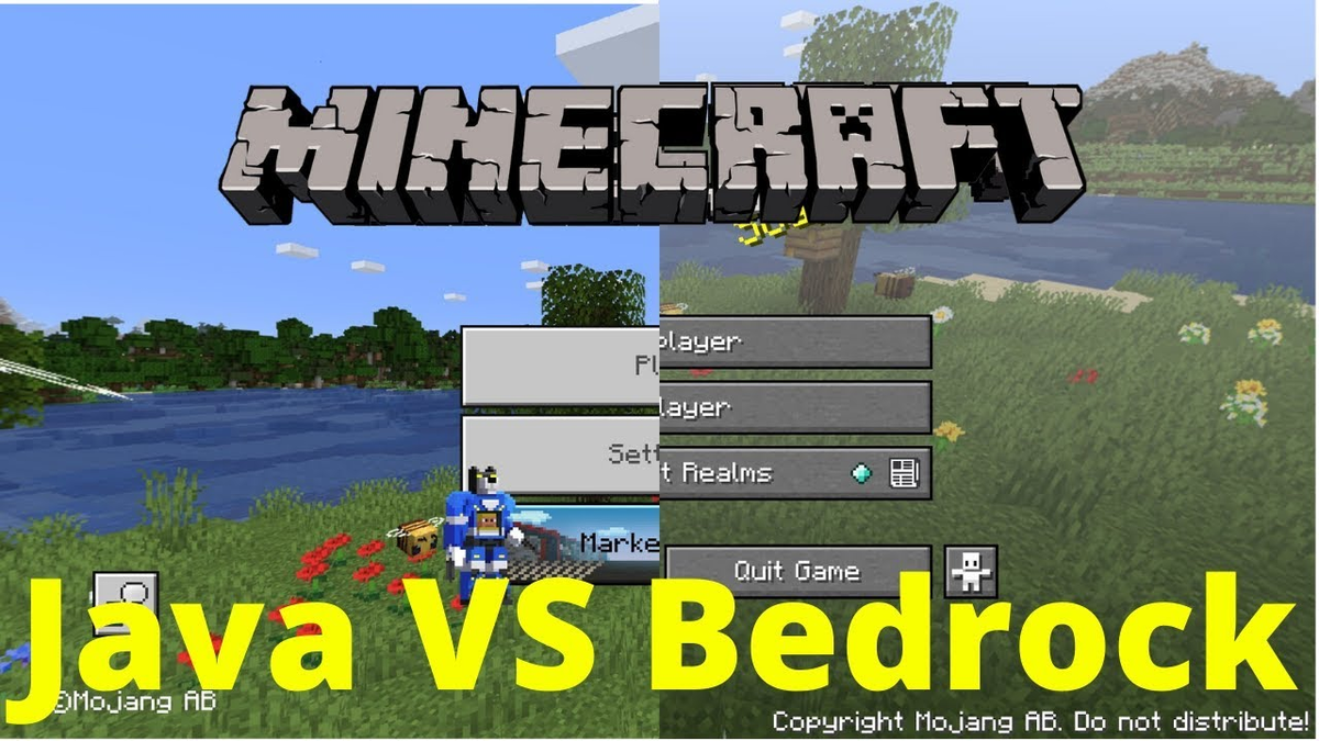 minecraft java vs bedrock