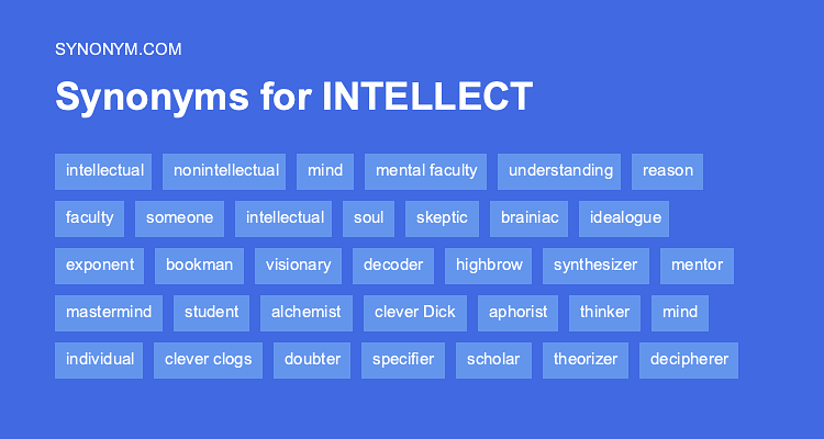 intellect synonym