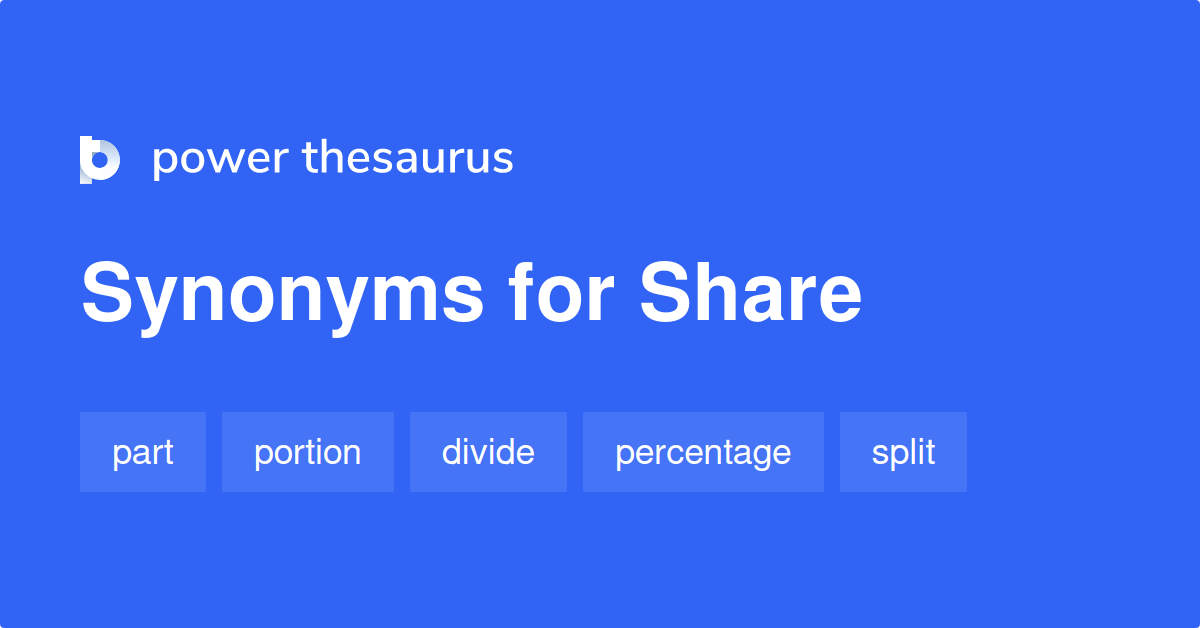 share synonyms