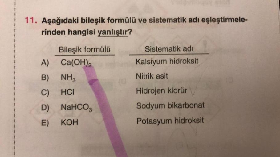 ca oh 2 sistematik adı