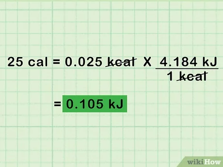 1300 kj to calories