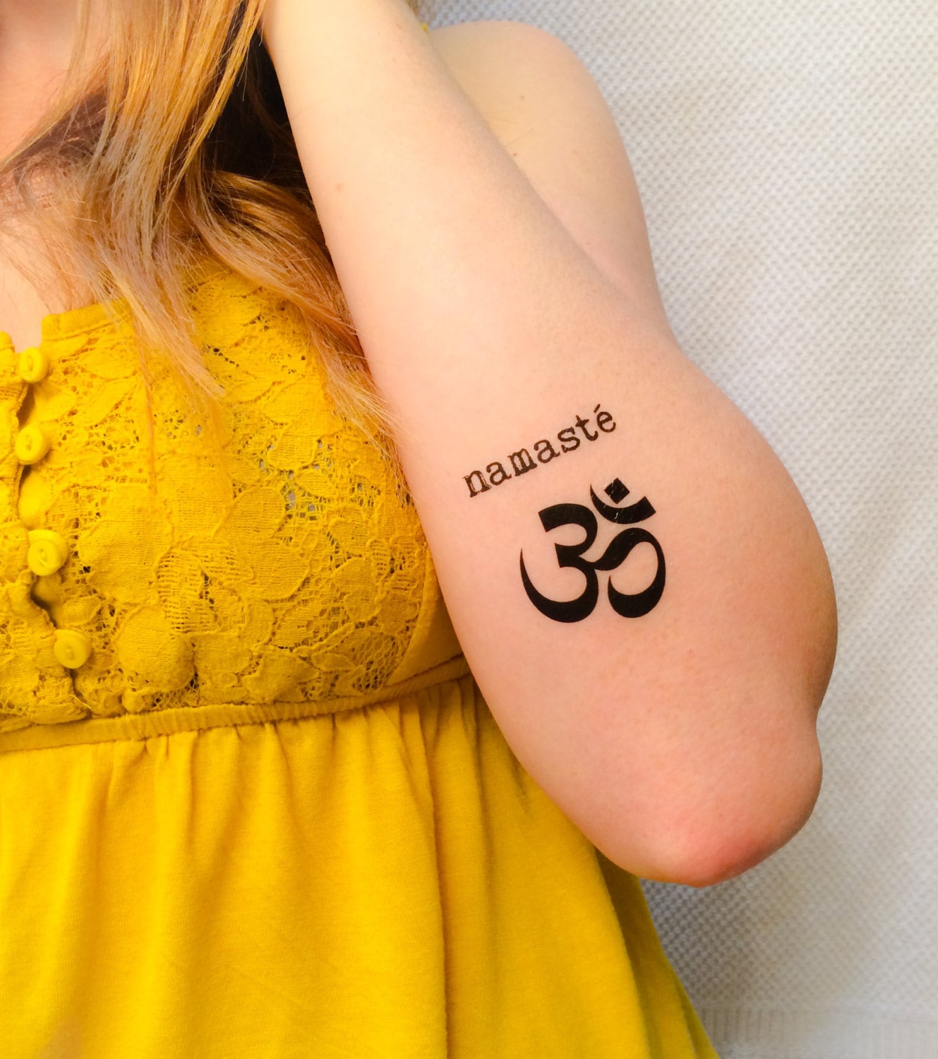 namaste tattoo