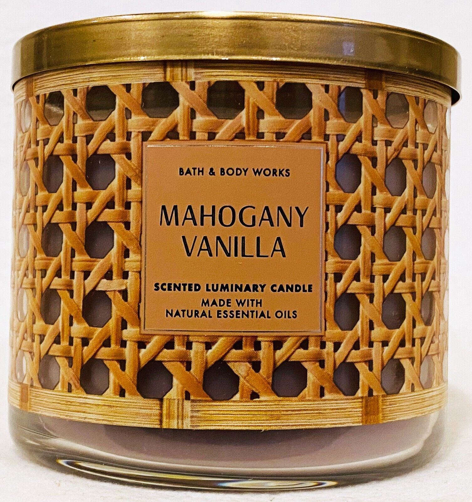 mahogany vanilla candle