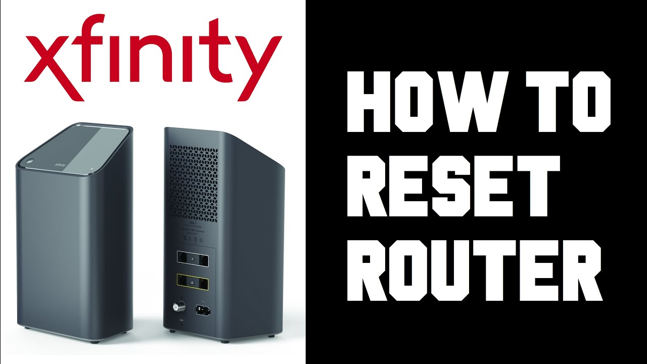 how to reset xfinity wifi router