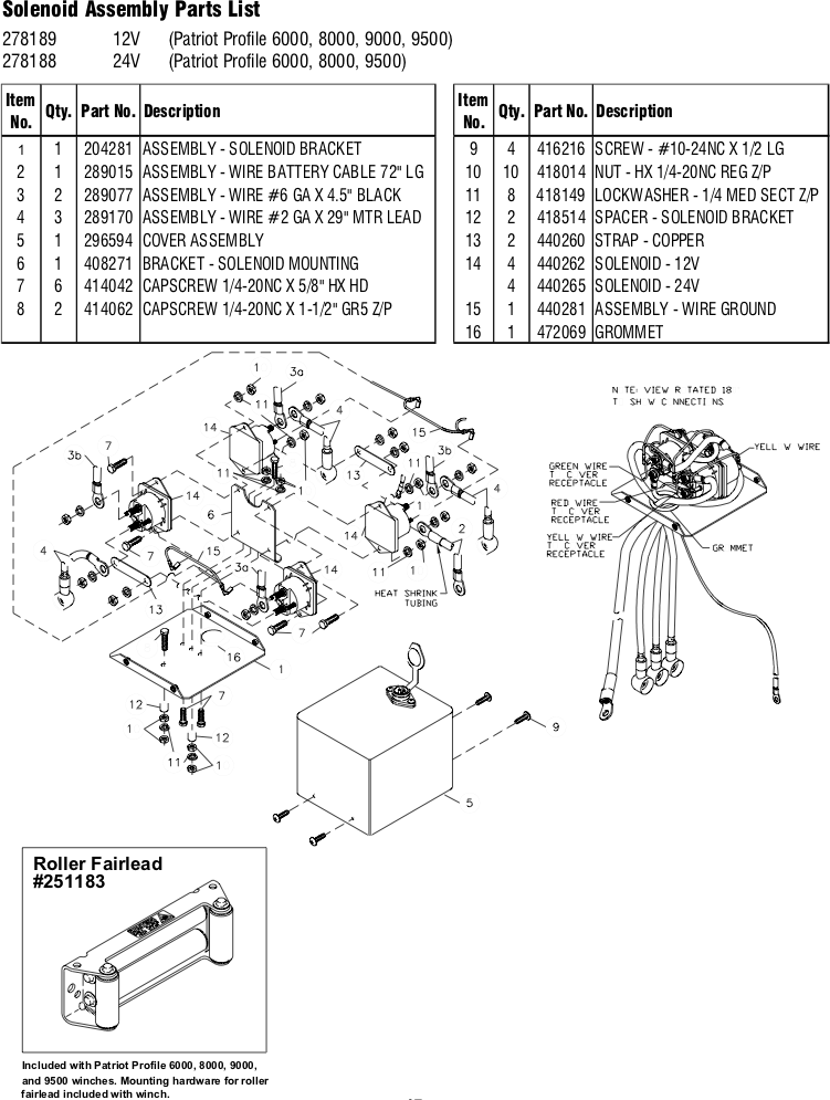 ramsey winch wiring diagram