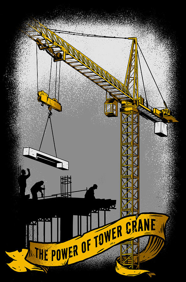 tower crane art