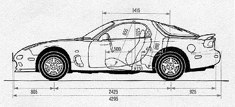 rx-7 weight