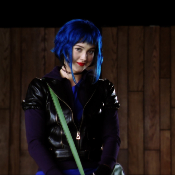 ramona flowers blue hair