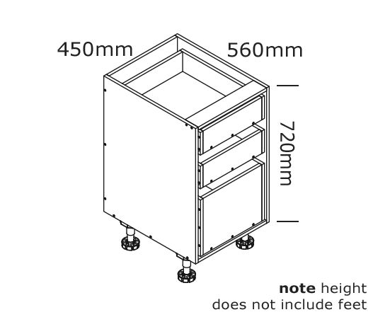 kaboodle base cabinet sizes