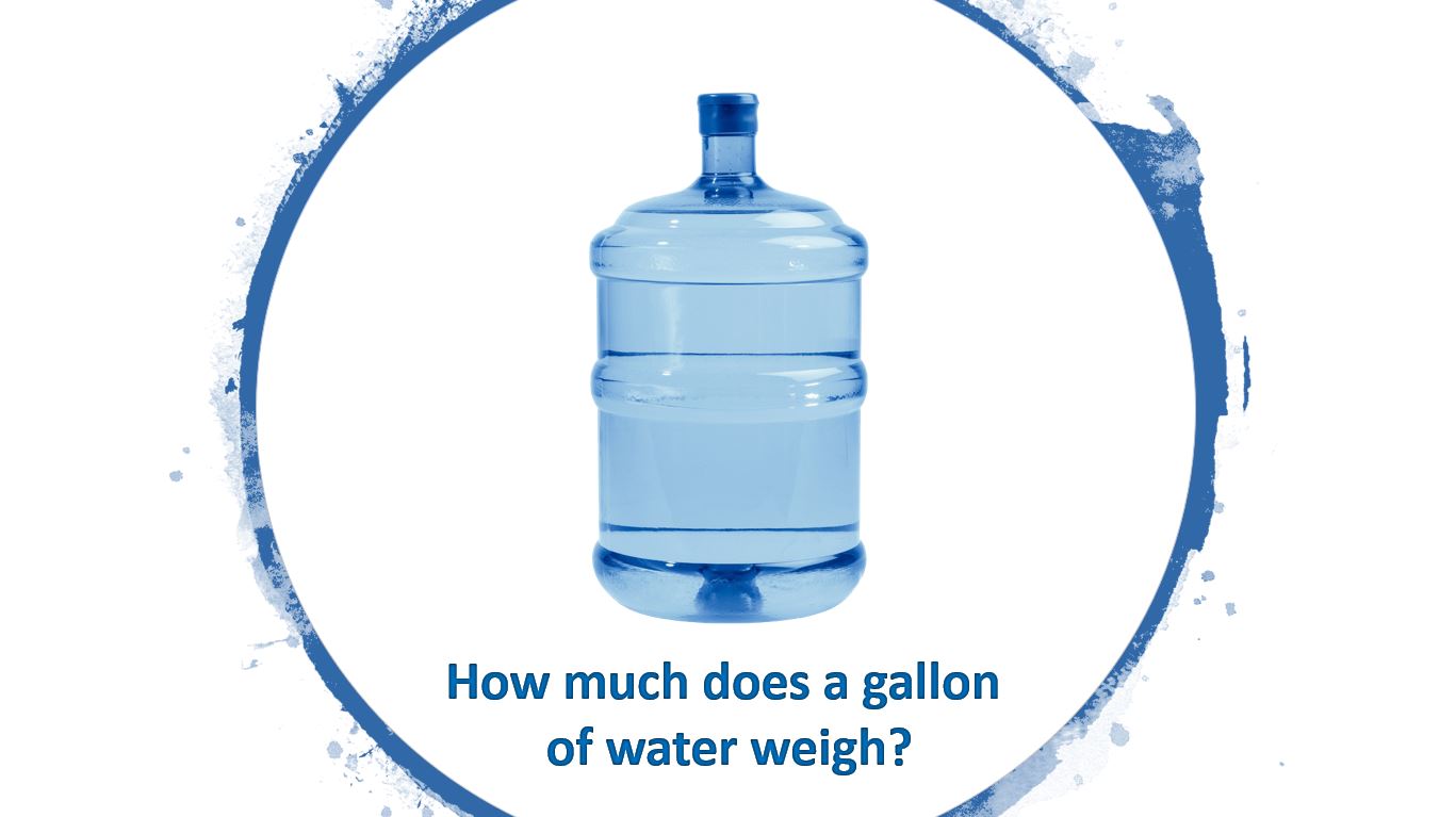 gallon of water weighs