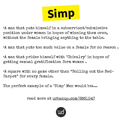 urban dictionary simp