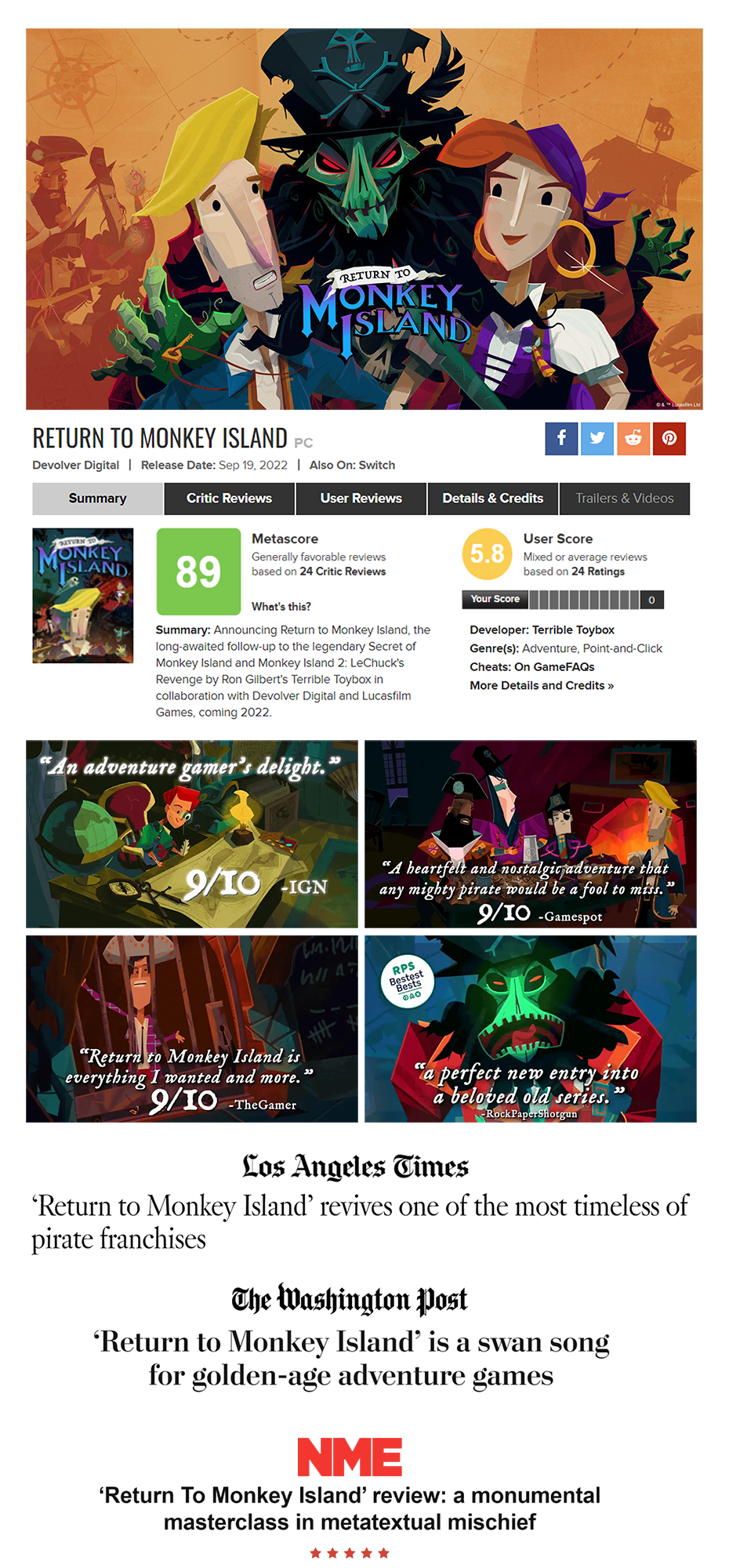 new monkey island game 2019