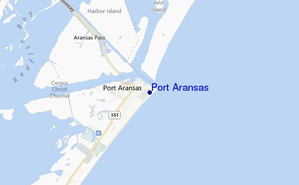 port aransas offshore wave forecast