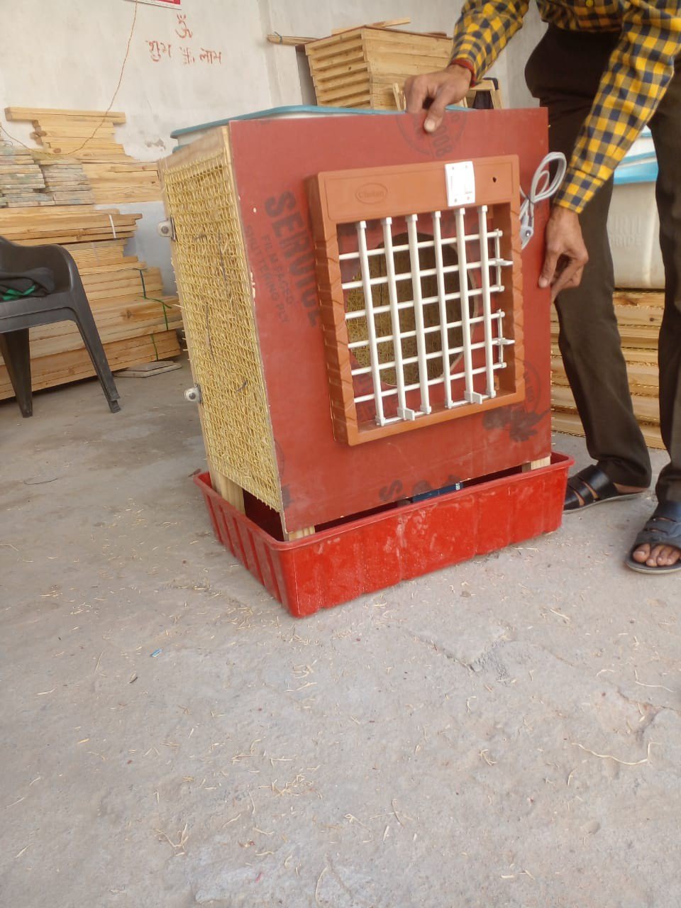 wooden cooler in agra