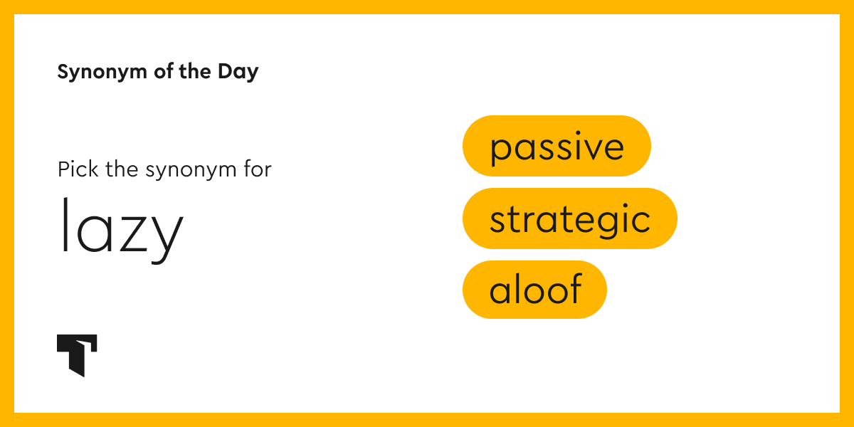 synonym for passive