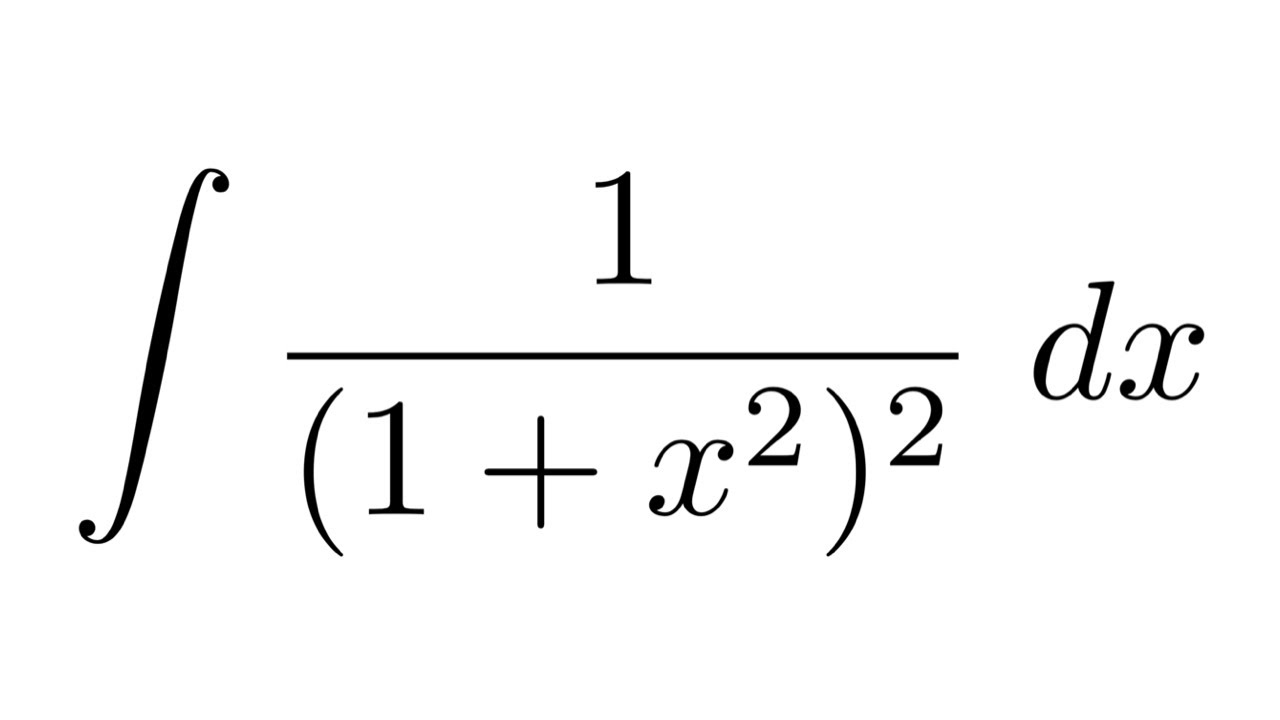 integral 1 a 2 x 2 1 2