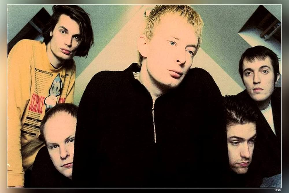 radiohead band poster