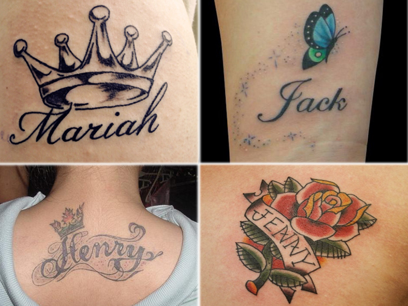 tattos with names