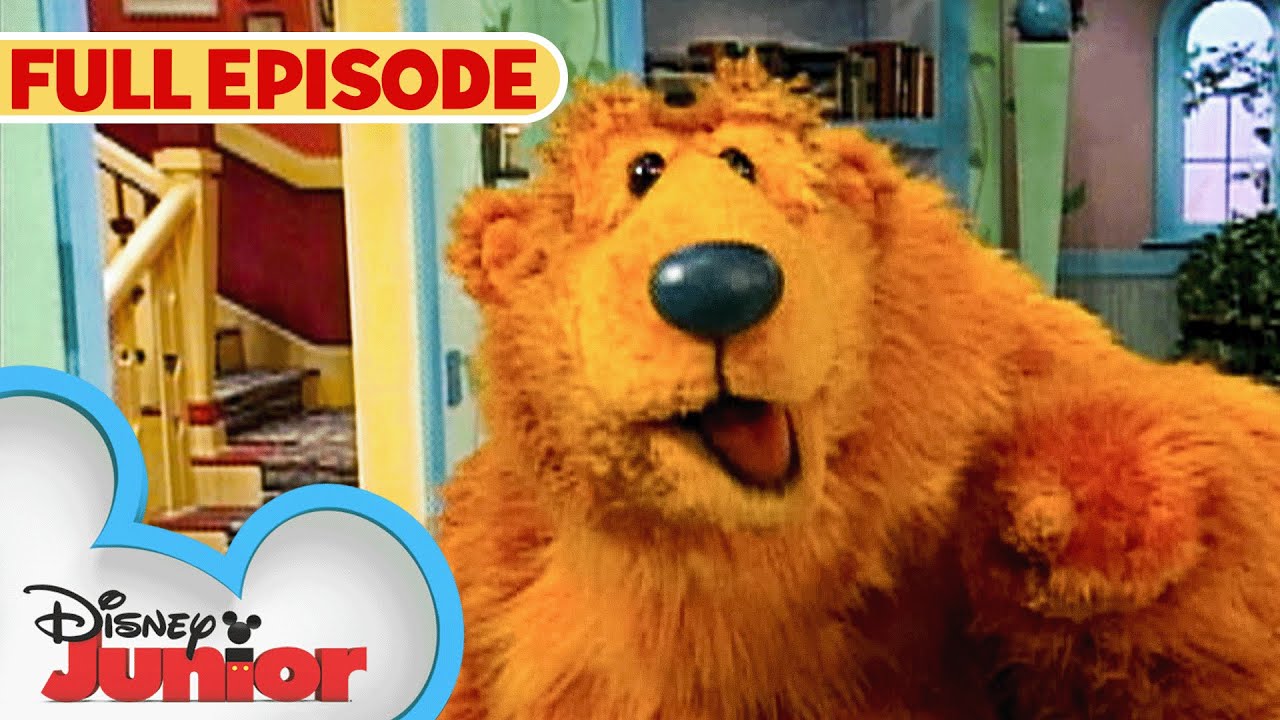 big blue bear in the big blue house