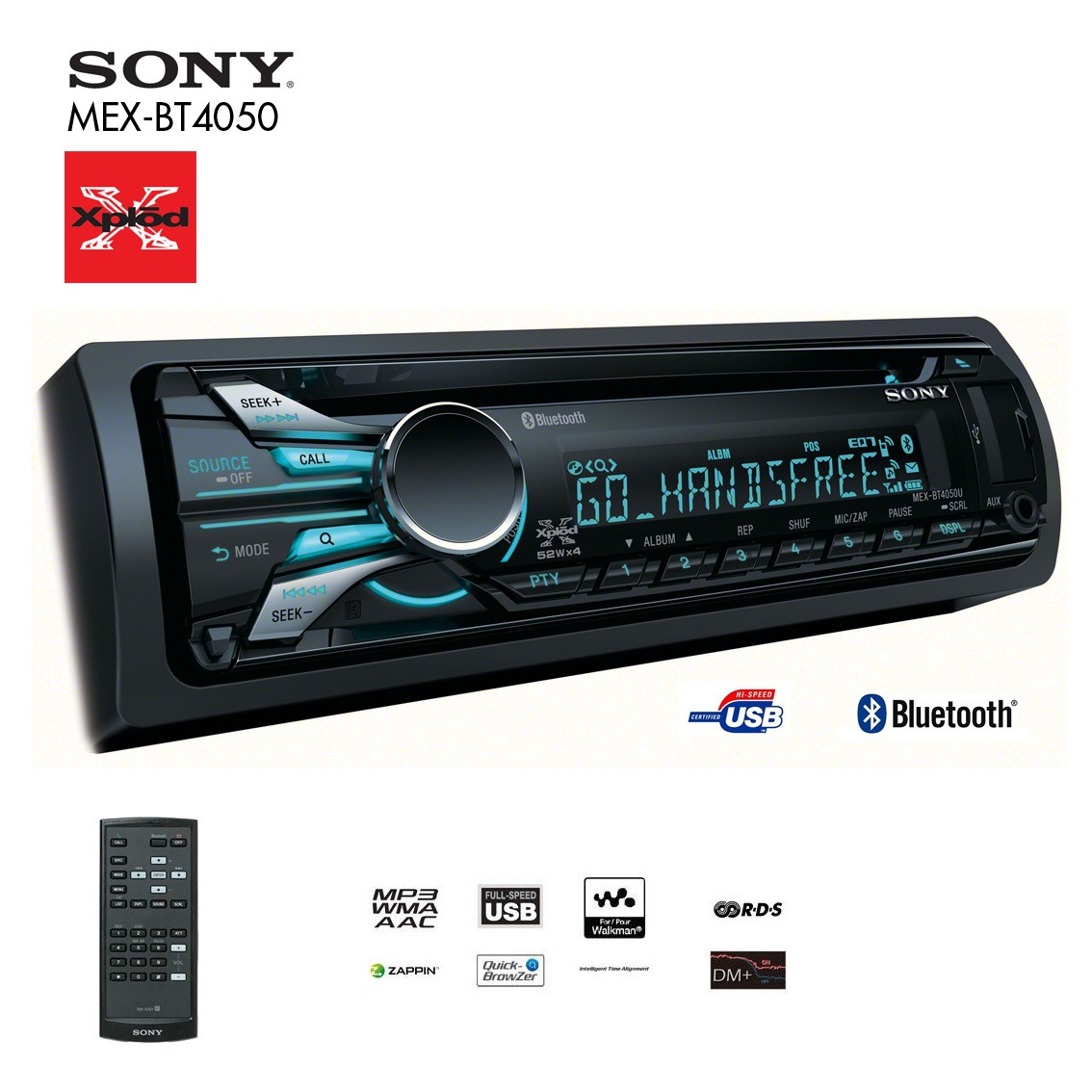 sony car music system with bluetooth