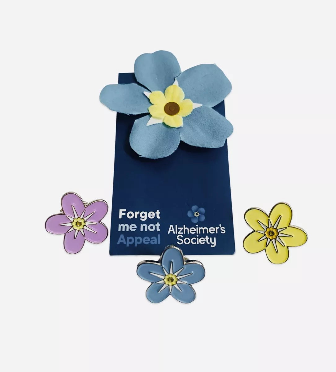 alzheimers forget me not pin