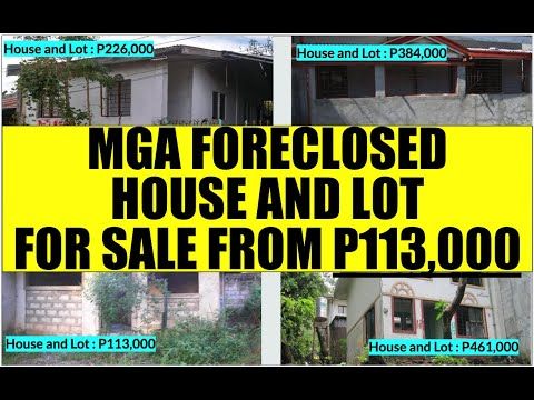 foreclosed properties for sale