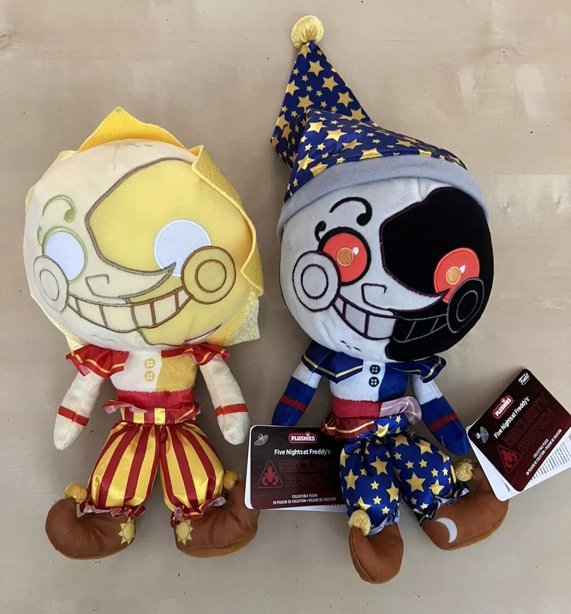 moon and sun plush