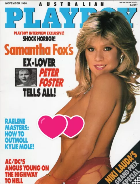 samantha fox in playboy