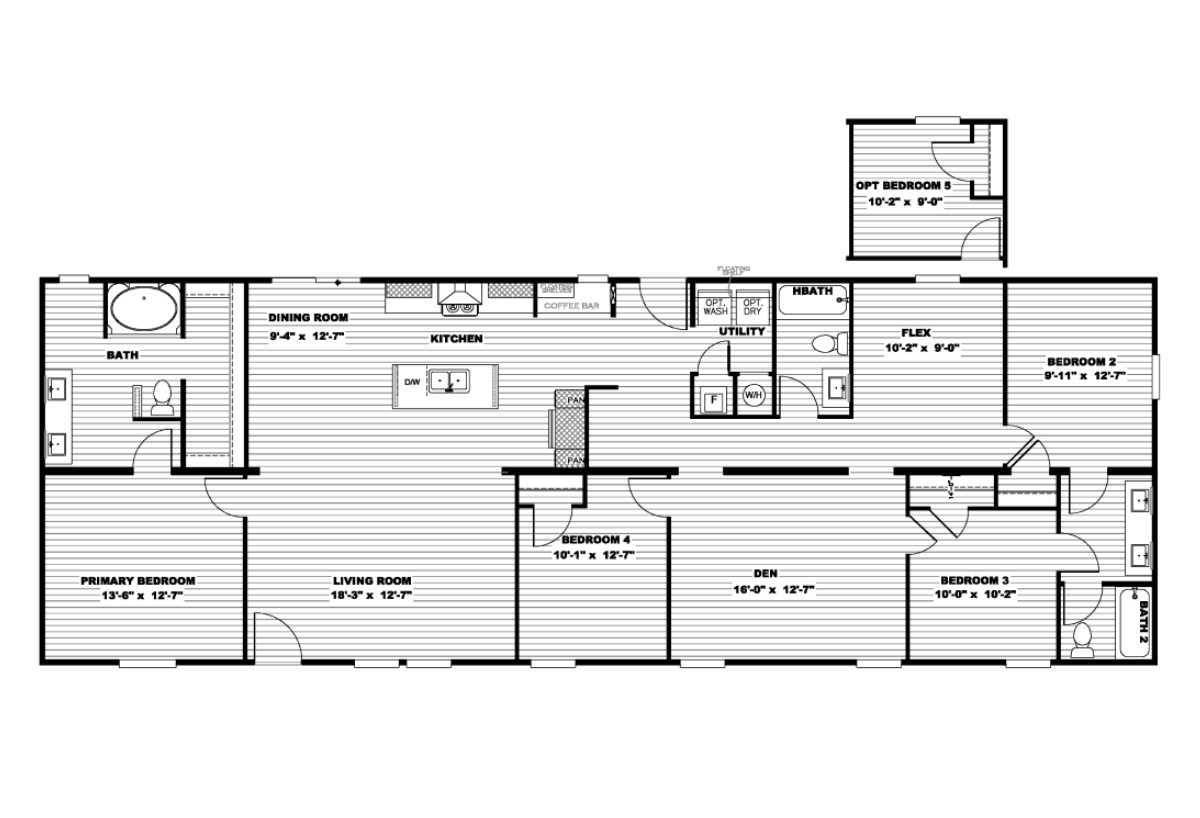 snowcap mobile home 5 bedroom