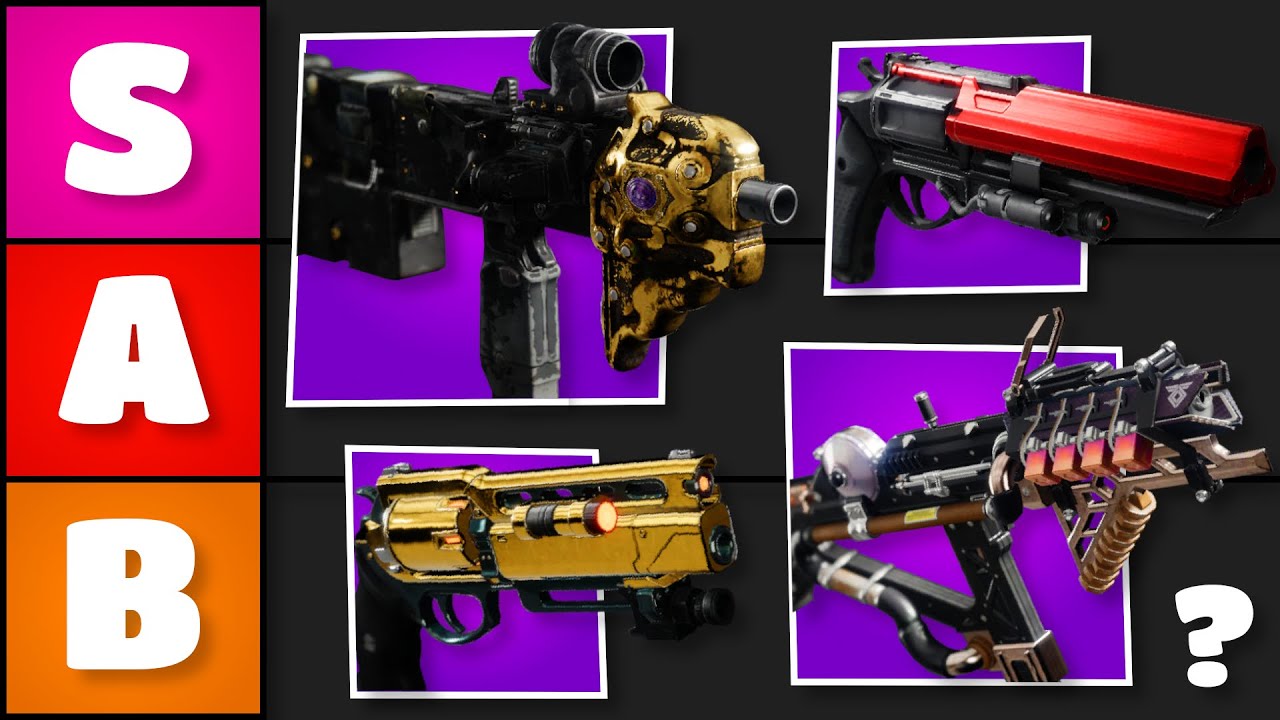 destiny 2 legendary weapons