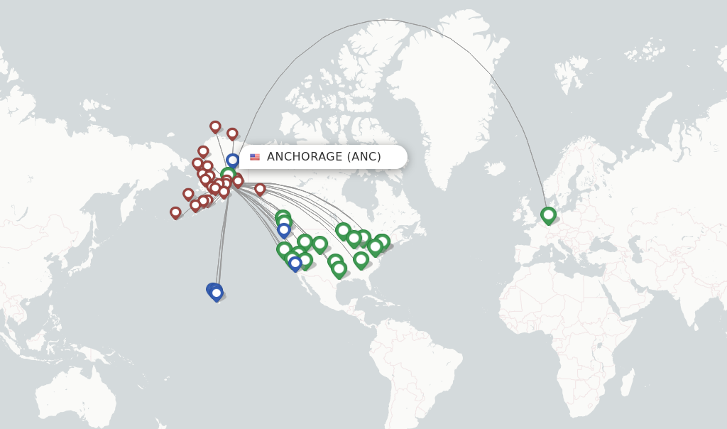 flights to alaska anchorage