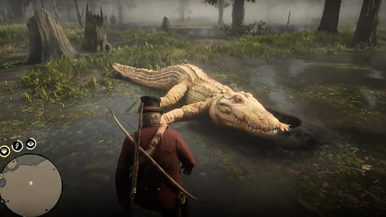 red dead redemption 2 legendary alligator